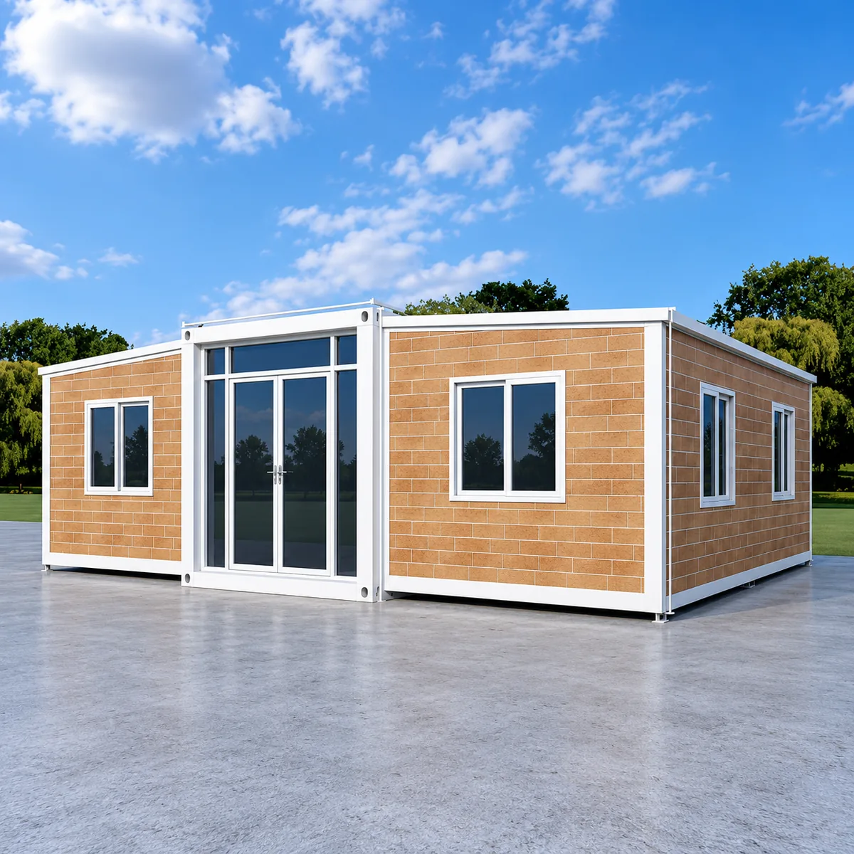 Modelo 20Ft - Ladrillo beige