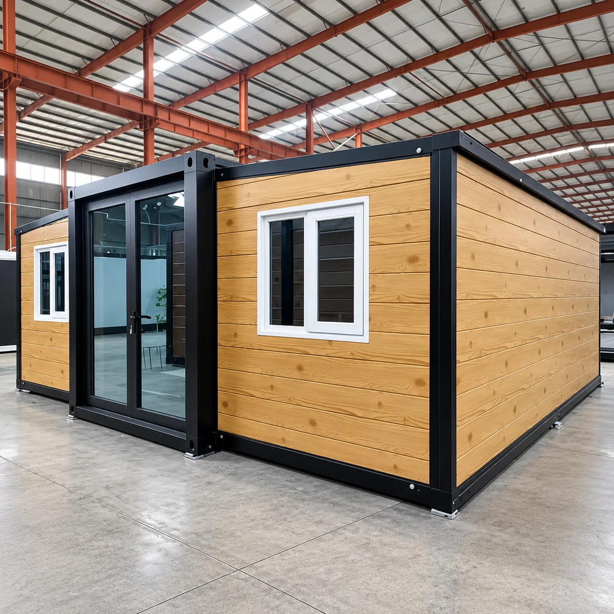Modelo 20Ft - Madera moderna